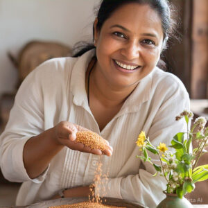🔥 Real Talk: Why Sanjeevani Millets Swears by Barnyard Millet (Sanwa)